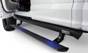 AMP Research - 2022 GMC, Chevrolet AMP Research Black Extruded Aluminum PowerStep™ XL - 77255-01A - Image 3