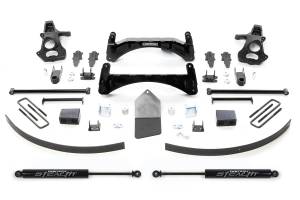 2007 - 2013 GMC, Chevrolet Fabtech Basic Lift System w/Shocks - K1027M