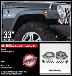 ReadyLift - 2007 - 2018 Jeep ReadyLift Front Leveling Kit - 66-6095 - Image 5