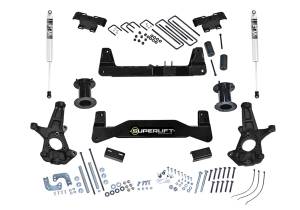 2014 - 2019 GMC, Chevrolet Superlift 6.5in. Lift Kit w/FOX Shocks-14-18 (19 OldBody) GM1500 2WD w/Al or SS Cntrl Arms - K181F