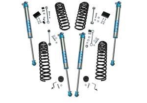 2018 - 2023 Jeep Superlift Dual Rate Coil 2.5in. Lift Kit w/KING 2.0 Shocks-18-22 Wrangler JL-4 door - K183KG