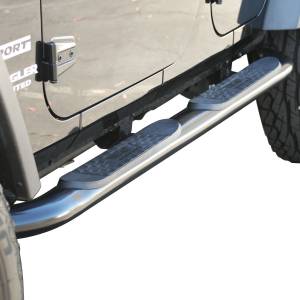 Westin - 2007 - 2018 Jeep Westin Platinum 4 Oval Nerf Step Bars - 21-3295 - Image 6