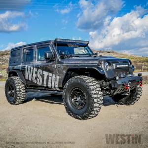 Westin - 2018 - 2022 Jeep Westin Platinum 4 Oval Nerf Step Bars - 21-4065 - Image 7