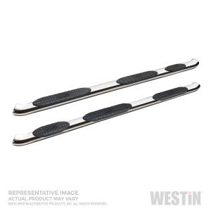 Westin - 2019 - 2022 GMC, Chevrolet Westin PRO TRAXX 5 Oval Wheel to Wheel Nerf Step Bars - 21-534680 - Image 1