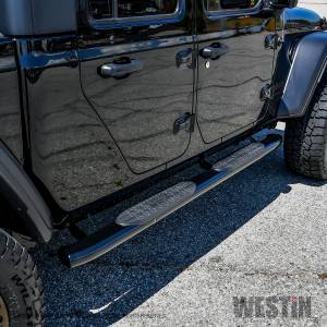 Westin - 2020 - 2022 Jeep Westin PRO TRAXX 5 Oval Nerf Step Bars - 21-54165 - Image 10