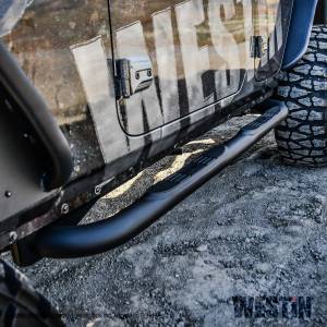 Westin - 2018 - 2022 Jeep Westin E-Series 3 Round Nerf Step Bars - 23-4065 - Image 6