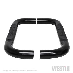 Westin - 2019 - 2022 GMC, Chevrolet Westin E-Series 3 Round Nerf Step Bars - 23-4115 - Image 3