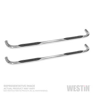 Westin - 2019 - 2022 GMC, Chevrolet Westin E-Series 3 Round Nerf Step Bars - 23-4120 - Image 1