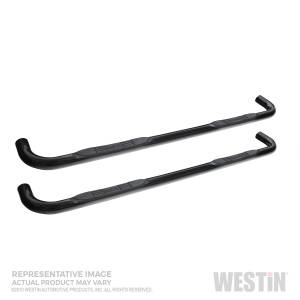 Westin - 2019 - 2022 GMC, Chevrolet Westin E-Series 3 Round Nerf Step Bars - 23-4125 - Image 1