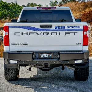 Westin - 2019 - 2022 GMC, Chevrolet Westin HDX Bandit Rear Bumper - 58-341185 - Image 7