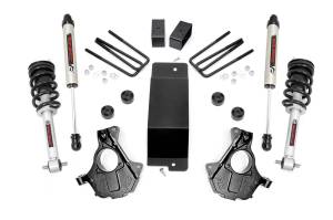 2014 - 2018 GMC, Chevrolet Rough Country Suspension Lift Knuckle Kit w/Shocks - 12171