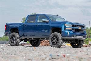 Rough Country - 2014 - 2018 GMC, 2017 - 2018 Chevrolet Rough Country Suspension Lift Kit w/Shocks - 18750 - Image 2