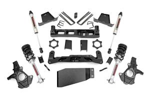 2007 - 2013 GMC, Chevrolet Rough Country Suspension Lift Kit w/Shocks - 23637