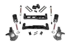 2014 - 2017 GMC, Chevrolet Rough Country Suspension Lift Kit w/Shocks - 24771