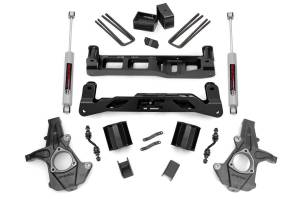 Rough Country - 2014 - 2018 GMC, Chevrolet Rough Country Suspension Lift Kit w/Shocks - 24831 - Image 2