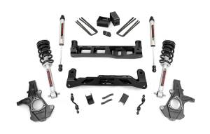 2014 - 2018 GMC, Chevrolet Rough Country Suspension Lift Kit w/Shocks - 24871