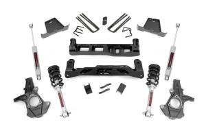 2007 - 2013 GMC, Chevrolet Rough Country Suspension Lift Kit w/Shocks - 26331