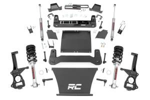 Rough Country - 2019 - 2022 GMC, Chevrolet Rough Country Suspension Lift Kit w/Shocks - 27532 - Image 1