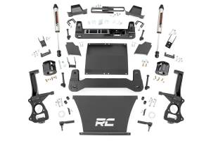 2019 - 2022 GMC, Chevrolet Rough Country Suspension Lift Kit w/Shocks - 27570