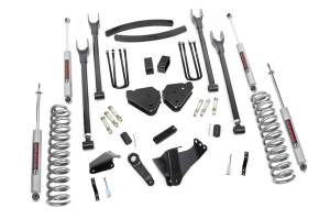 2005 - 2007 Ford Rough Country 4-Link Suspension Lift Kit w/Shocks - 578.20