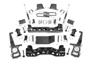 Rough Country - 2009 - 2010 Ford Rough Country Suspension Lift Kit - 59830 - Image 1