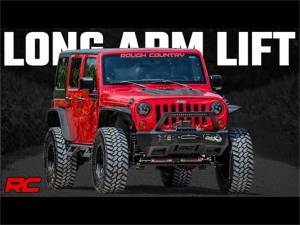 Rough Country - 2007 - 2018 Jeep Rough Country Long Arm Suspension Lift Kit w/Shocks - 78530A - Image 5