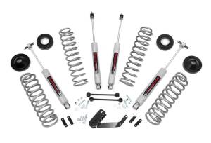 2007 - 2018 Jeep Rough Country Suspension Lift Kit w/Shocks - PERF693