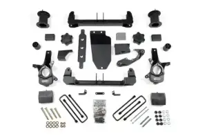 2014 - 2018 GMC, Chevrolet ZONE 6.5" Lift Kit w/ FOX Shocks 2014-2018 Silverado/Sierra 1500 4WD (ZONC25F)