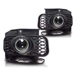 Winjet - Winjet HALO PROJECTOR FOG LIGHTS-CLEAR - CFWJ-0100-C - Image 1