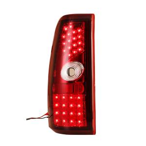 Winjet - Winjet LED TAIL LIGHTS-CHROME / RED - CTWJ-0006-CR - Image 2