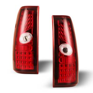 Winjet - Winjet LED TAIL LIGHTS-CHROME / RED - CTWJ-0006-CR - Image 5