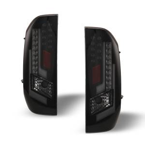 Winjet - Winjet TAIL LIGHTS-BLACK / SMOKE - CTWJ-0377-BS - Image 2