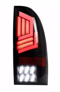 Winjet - Winjet SEQUENTIAL TAIL LIGHTS-GLOSS BLACK / CLEAR - CTWJ-0704-GBC-SQ - Image 2