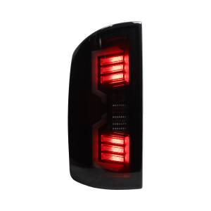 Winjet - WINJET LED TAIL LIGHTS-BLACK / SMOKE - CTWJ-0707-BS-SQ - Image 6