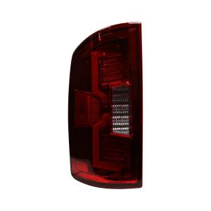 Winjet - WINJET LED TAIL LIGHTS-CHROME/RED - CTWJ-0707-CR-SQ - Image 4