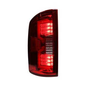 Winjet - WINJET LED TAIL LIGHTS-CHROME/RED - CTWJ-0707-CR-SQ - Image 5