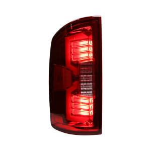 Winjet - WINJET LED TAIL LIGHTS-CHROME/RED - CTWJ-0707-CR-SQ - Image 6